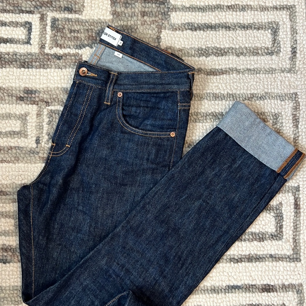 Tailor Stitch Slim Jean in Cone Mills Standard 31x36